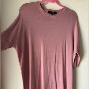 Mauve color sweater Dress